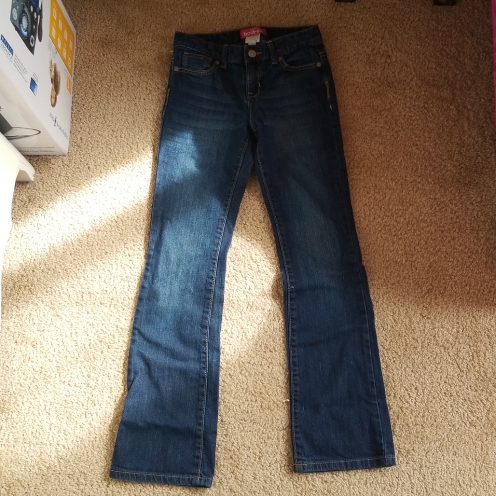 Boot-cut Jean's